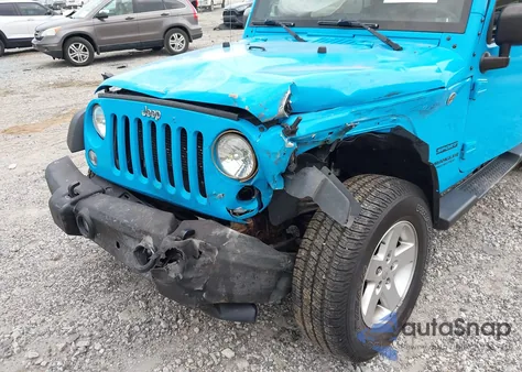 2017 Jeep Wrangler Unlimited Sport 4X4 from USA, damaged, VIN 1C4BJWDG5HL603679